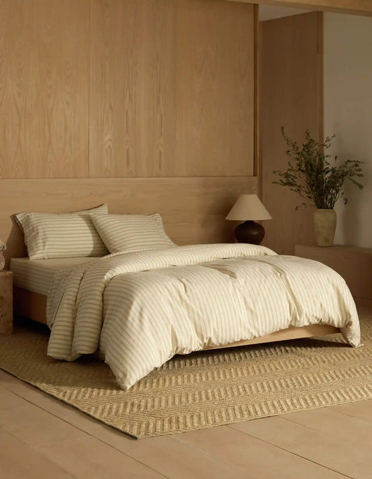 Soft-Wash Cotton Bedding Deluxe Bundle - Silk