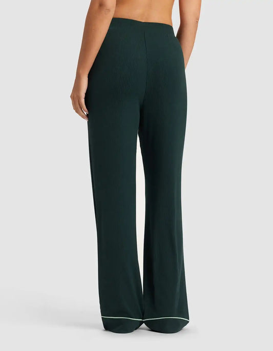 Women's Bamboo Rib Knit Classic Pajama Pant - Last Chance
