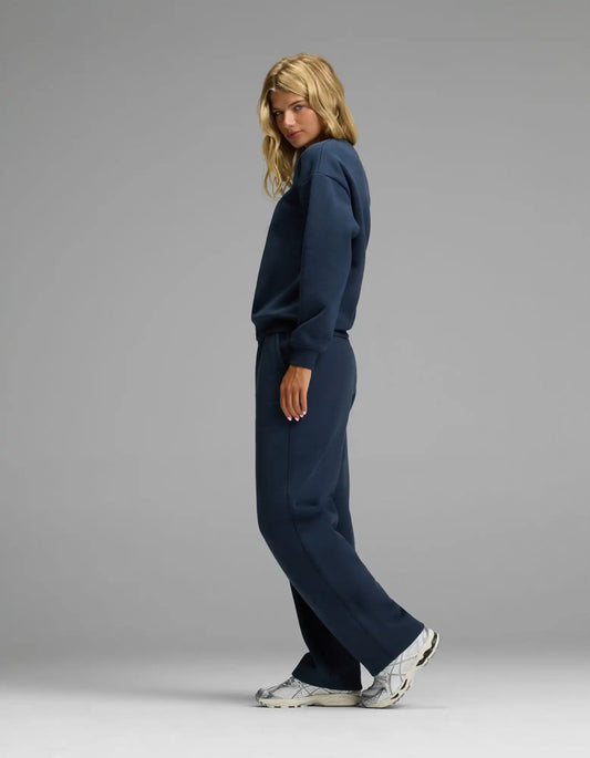 Women's CityScape Crewneck & Wide Leg Pant Set