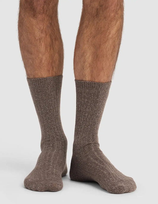 Men's Plush Lounge Calf Sock 3-Pack