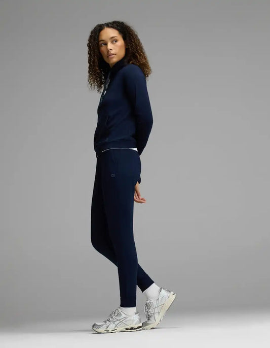Women's Brushed Bamboo Mock Neck & Jogger Set